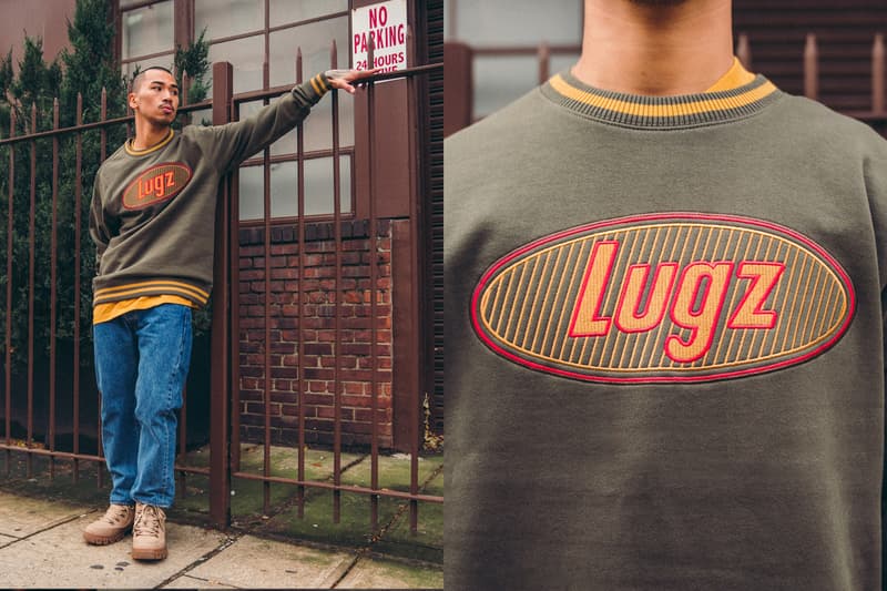 Lugz Launches Holiday 2019 Apparel Collection Will Smith Snoop Dogg mid-late 90s style adventure Varsity fleece hoodie Icon fleece crewneck embroidered classic Lugz oval logo First Pitch raglan long sleeve and the Explorer t-shirt boots Fall Winter 2019 collection