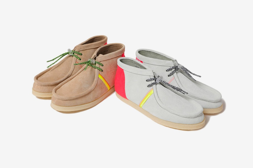 MAGIC STICK DOUBLE FOOT WEAR Chukkas leather shoes footwear trainers sneakers boots kicks trainers runners fluorescent japanese sartorial bespoke mid cut moccasin beige grey 