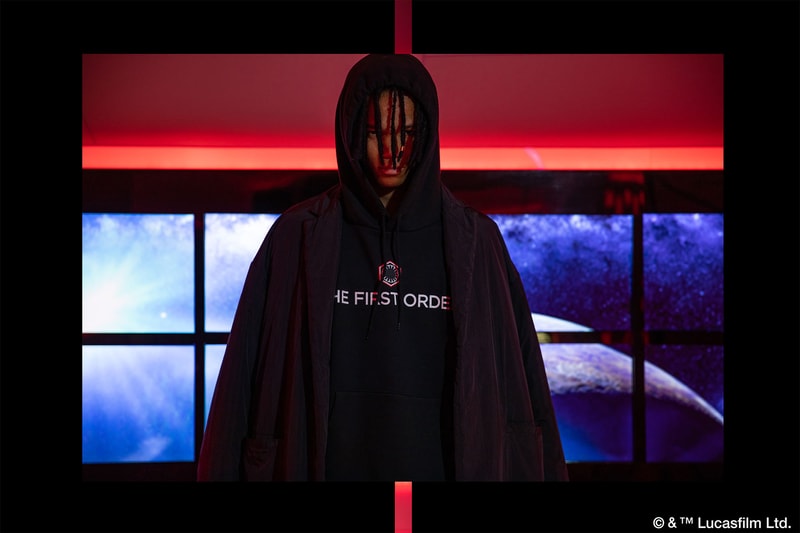 Star Wars x Magic Stick 'Rise of Skywalker' Collection First Order Black Hoodies Lucasfilm