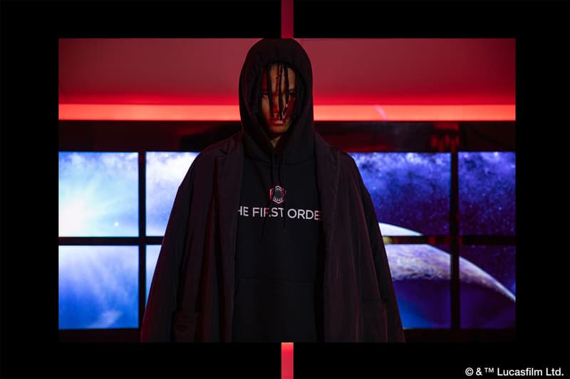 Star Wars x Magic Stick 'Rise of Skywalker' Collection First Order Black Hoodies Lucasfilm