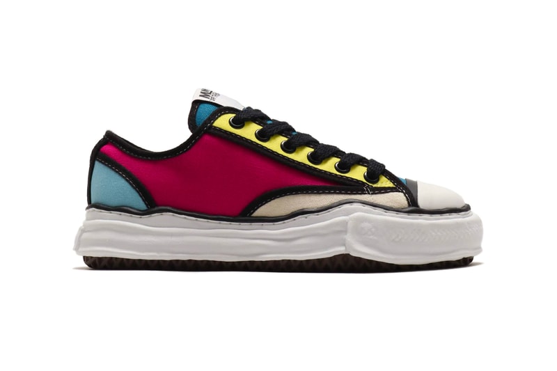 Maison Mihara Yasuhiro OG Sole Sneakers White black multi color sneakers shoes footwear kicks runners trainers original chunky thick melting canvas piping japanese spring summer 2020