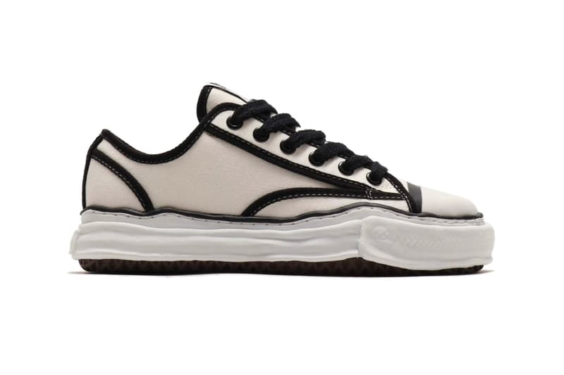 Maison Mihara Yasuhiro OG Sole Sneakers White black multi color sneakers shoes footwear kicks runners trainers original chunky thick melting canvas piping japanese spring summer 2020