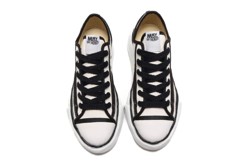 Maison Mihara Yasuhiro OG Sole Sneakers White black multi color sneakers shoes footwear kicks runners trainers original chunky thick melting canvas piping japanese spring summer 2020
