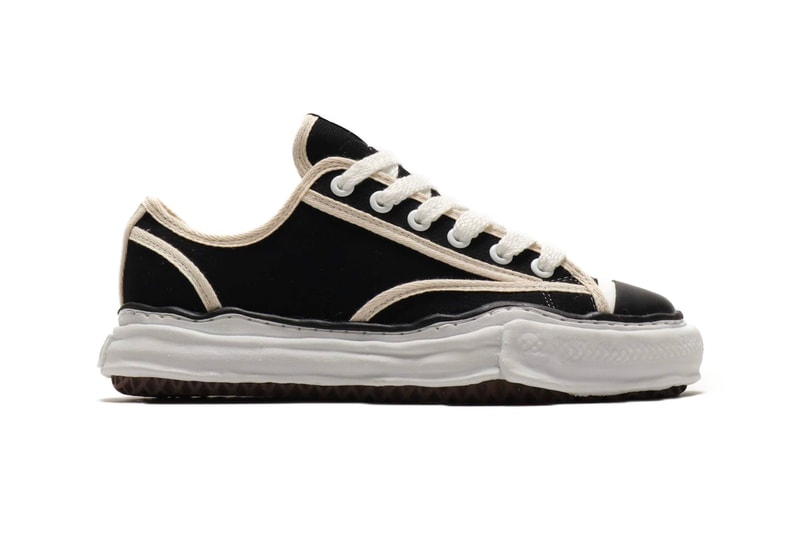Maison Mihara Yasuhiro OG Sole Sneakers White black multi color sneakers shoes footwear kicks runners trainers original chunky thick melting canvas piping japanese spring summer 2020