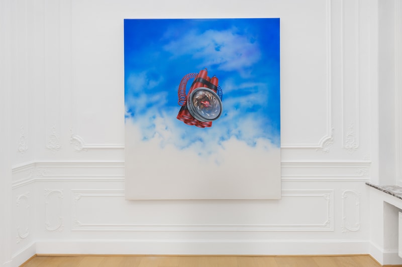 mario ayala shooby doo lang doo lang dong stems gallery exhibition artworks paintings