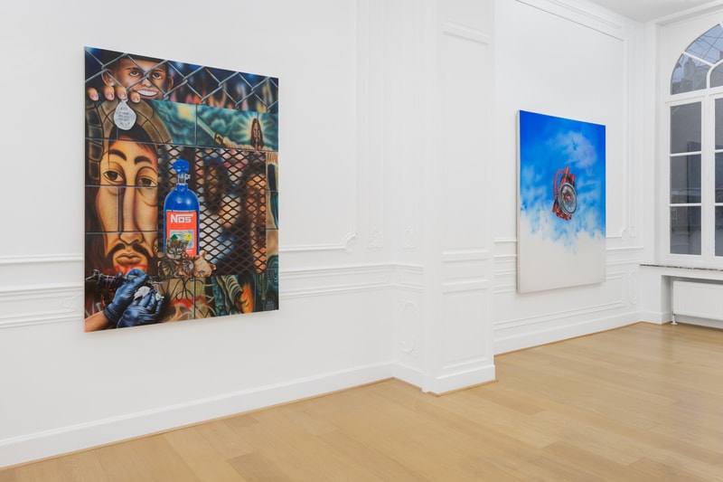 mario ayala shooby doo lang doo lang dong stems gallery exhibition artworks paintings