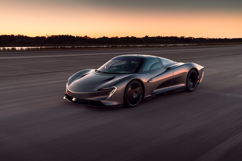 McLaren Speedtail Hits 250 MPH in Kennedy Space Center Tests Johnny Bohmer Proving Grounds McLaren F1 Supercar Hypercar Hybrid Powertrain Limited Edition Special Speeds