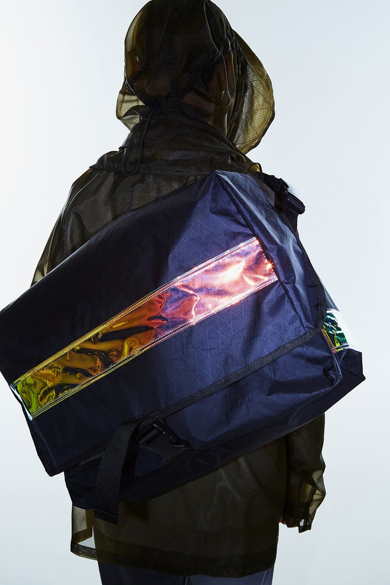 MEANSWHILE Spring Summer 2020 Collection lookbook functionality utility noragi mao collar jacket outerwear mid layers styling japanese made in japan journey adventure travel