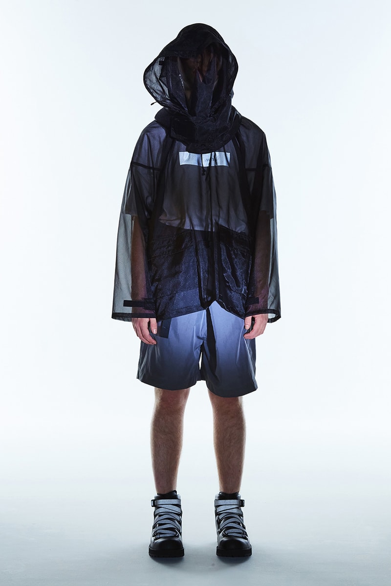 MEANSWHILE Spring Summer 2020 Collection lookbook functionality utility noragi mao collar jacket outerwear mid layers styling japanese made in japan journey adventure travel
