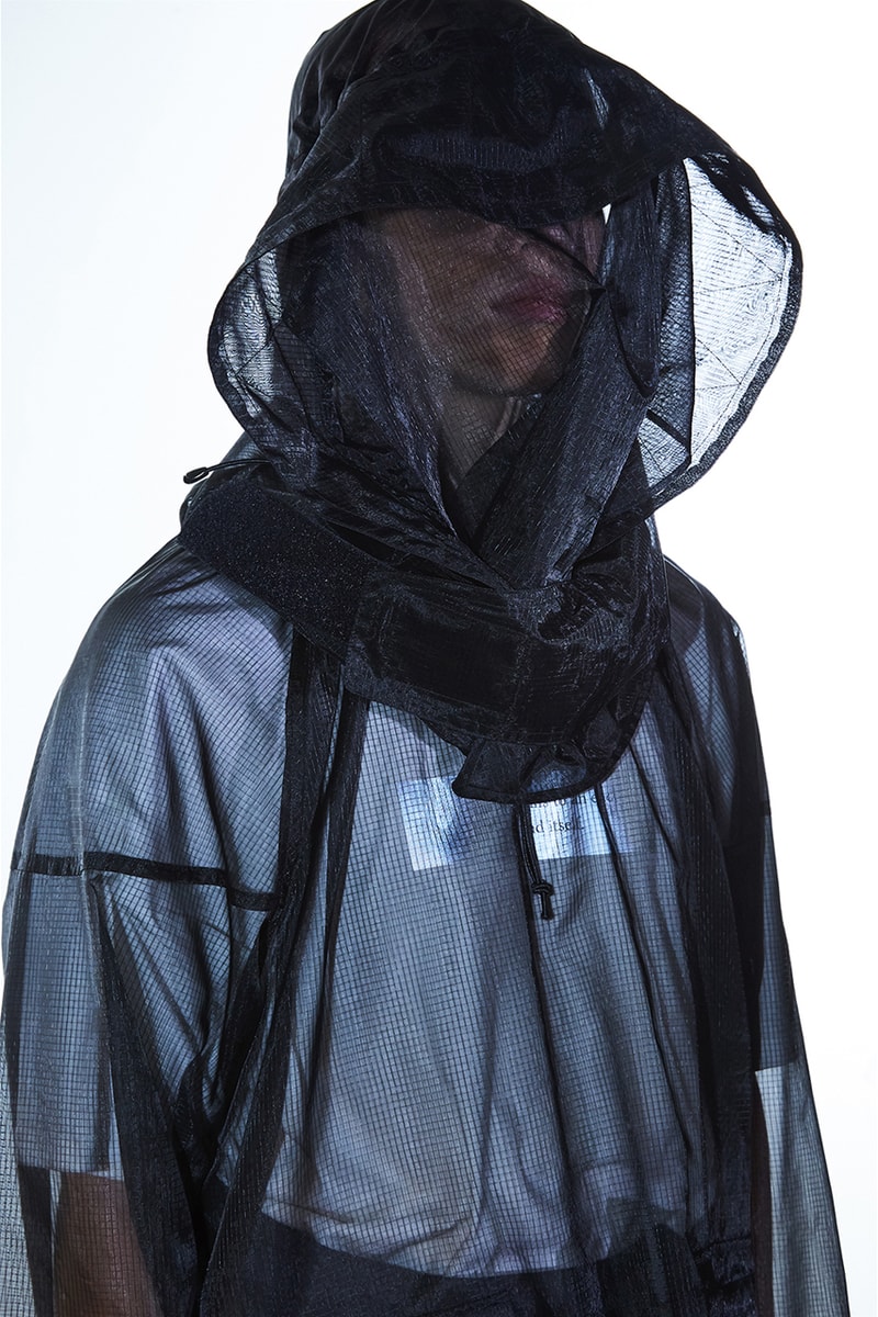 MEANSWHILE Spring Summer 2020 Collection lookbook functionality utility noragi mao collar jacket outerwear mid layers styling japanese made in japan journey adventure travel