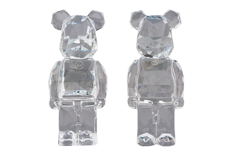 Medicom Toy Signs on fragment design & Baccarat for Geometric Crystal BE@RBRICK