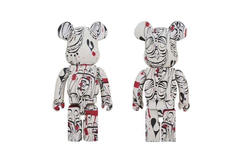 Medicom Toy BEARBRICK Phil Frost 100 400 1000 figures toys collectibles japan new york city artist Jack Shainman Gallery paintings Academy of Fine Arts 1990 doll street art american