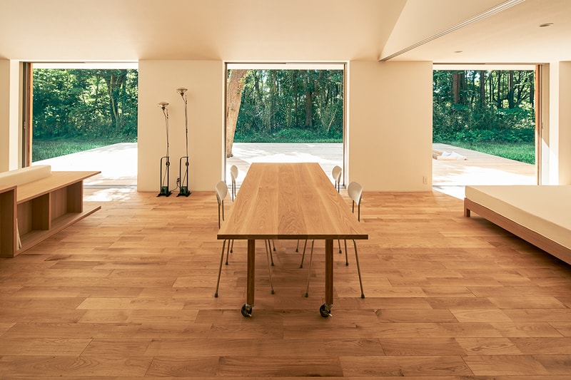 MUJI Debuts Minimal Tiny Home Yō no Ie House wood deck architecture japan japanese homegoods design prefabricated 