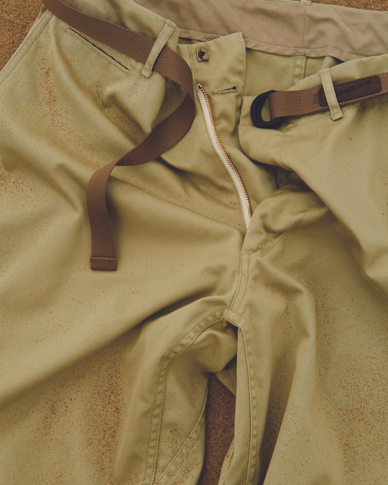 nanamica Spring Summer 2020 collection Lookbook Eiichiro Homma essentials japanese designer layering water resistant navy yellow brown technical advanced hi tech apparel streetwear
