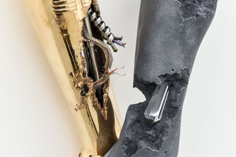 daniel arsham hajime sorayama nanzuka 2g exhibition artworks sculptures