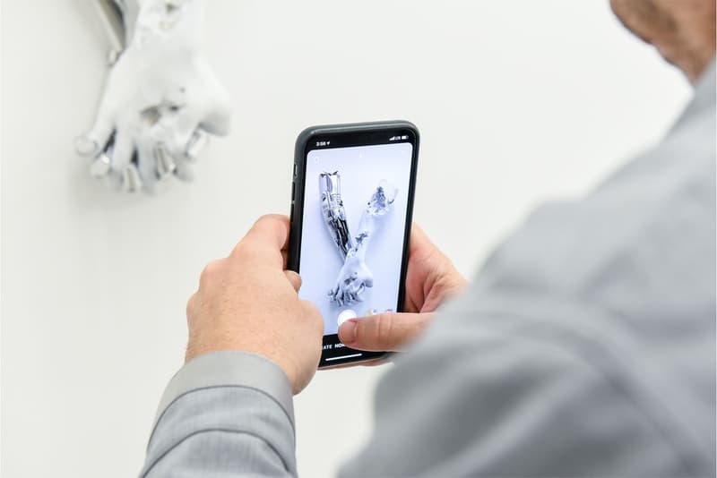 daniel arsham hajime sorayama nanzuka 2g exhibition artworks sculptures