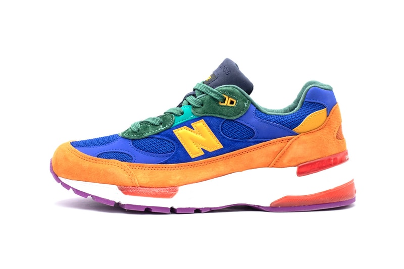 New Balance M992 Made in USA "Multicolor" "Blue/White/Rose" Sneaker Release Information Retro Runner 1990s Ndurance ENCAP Drop Dates