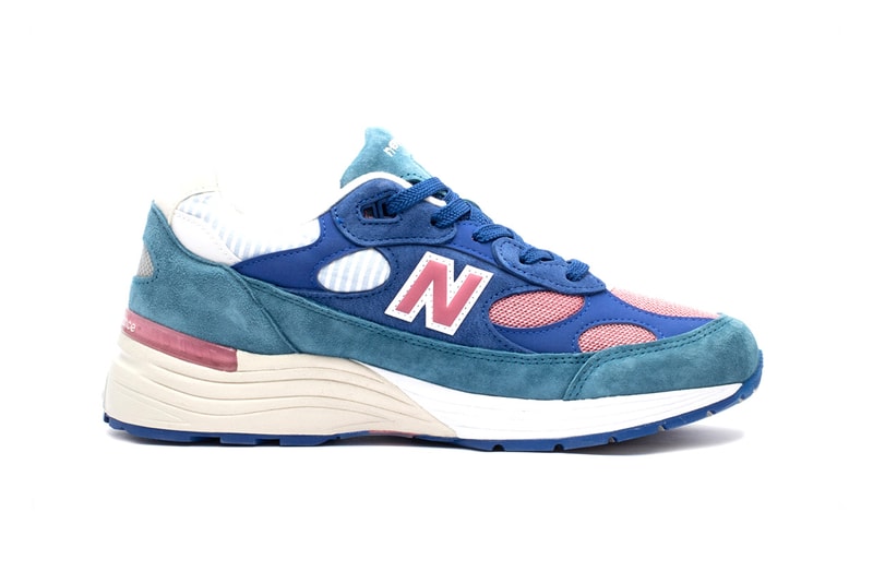 New Balance M992 Made in USA "Multicolor" "Blue/White/Rose" Sneaker Release Information Retro Runner 1990s Ndurance ENCAP Drop Dates