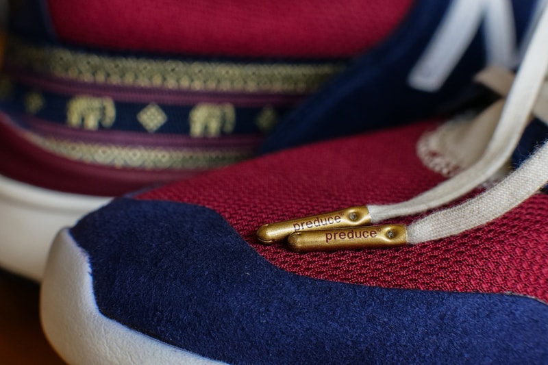 Preduce x New Balance Numeric "Thai Pillow Pack" 255 659 Models Skateboard Shoes Maroon Blue Gold White Elephant Thai Triangle Pillows collaboration sneakers skate