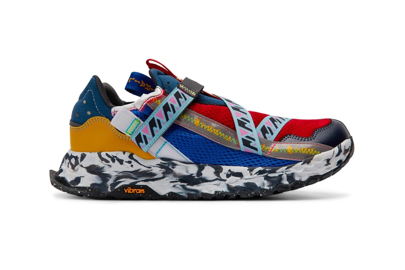 New Balance Test Run Project 3 Multi Color trp3 upcycled recycled reused eco friendly environmental sustainable footwear sneakers shoes trainers runners kicks limited edition
