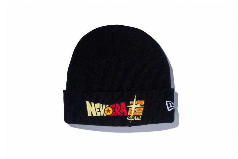 'Dragon Ball Z' x New Era Winter 2019 Collaboration collection shirts tee hats goku vegeta captain ginyu
