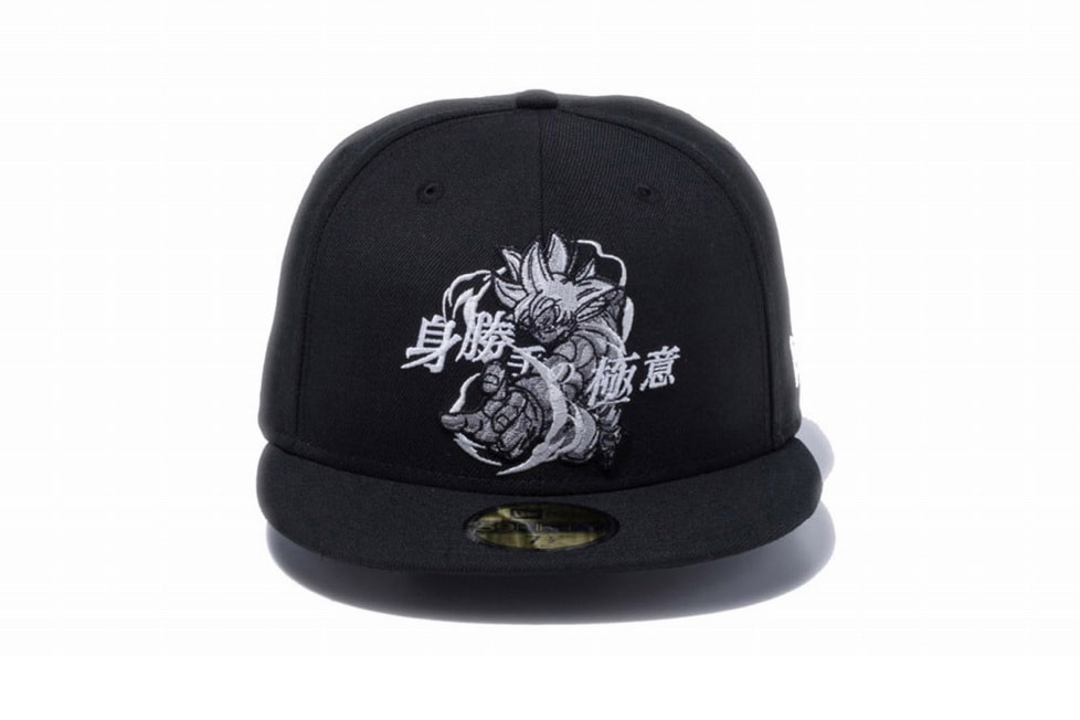 'Dragon Ball Z' x New Era Winter 2019 Collaboration collection shirts tee hats goku vegeta captain ginyu