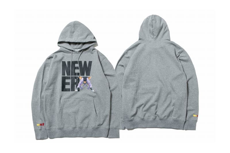 'Dragon Ball Z' x New Era Winter 2019 Collaboration collection shirts tee hats goku vegeta captain ginyu