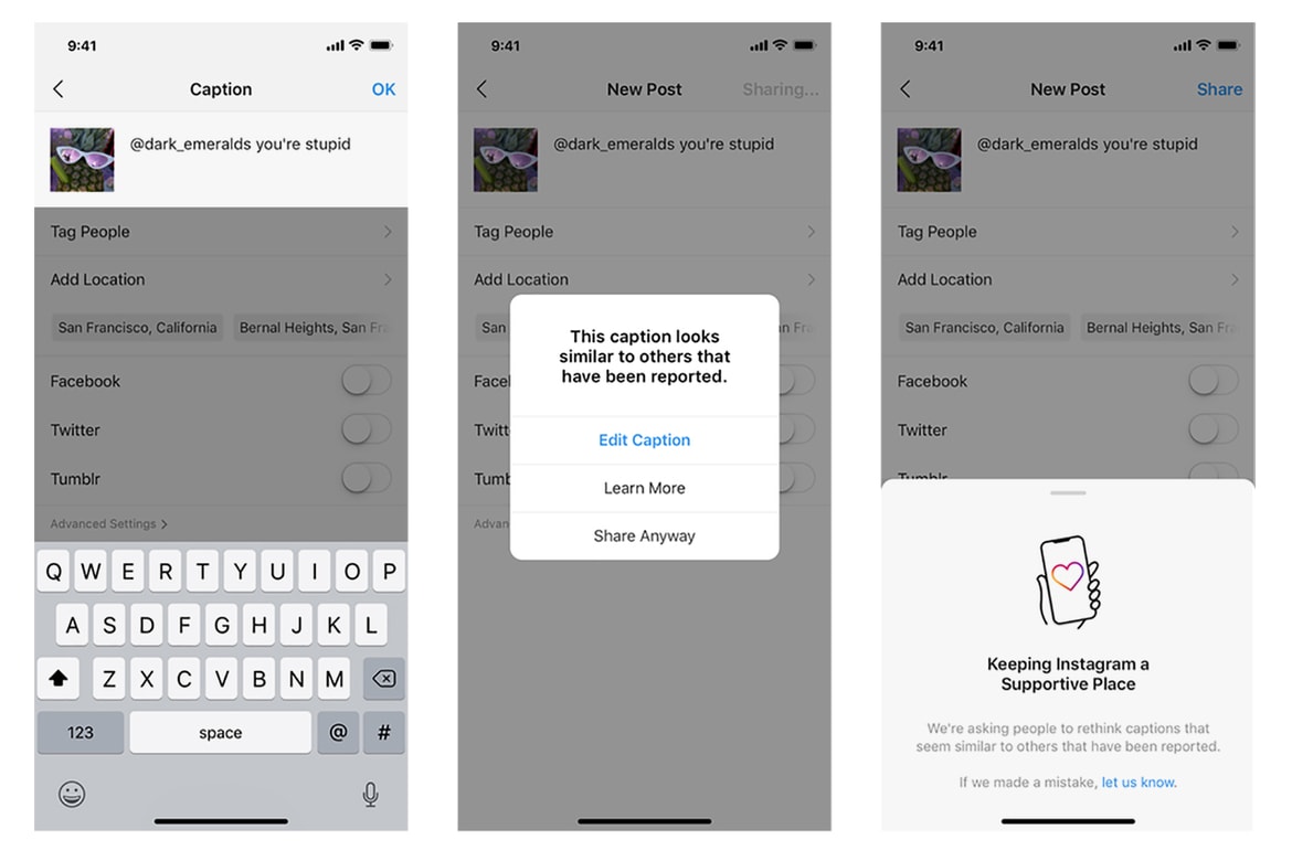 Instagram to Flag Potentially Offensive Captions | HYPEBEAST Instagram to Flag Potentially Offensive Captions | HYPEBEAST