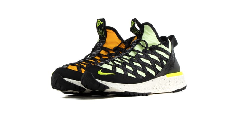 nike acg react terra gobe black purple & anthracite