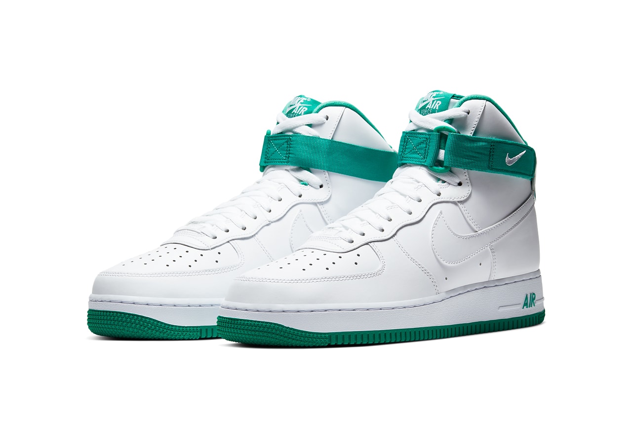 nike air force 1 high neptune green white  cd0910 101 release date info photos price