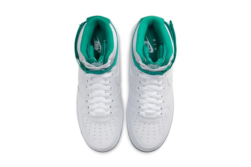 nike air force 1 high neptune green white  cd0910 101 release date info photos price