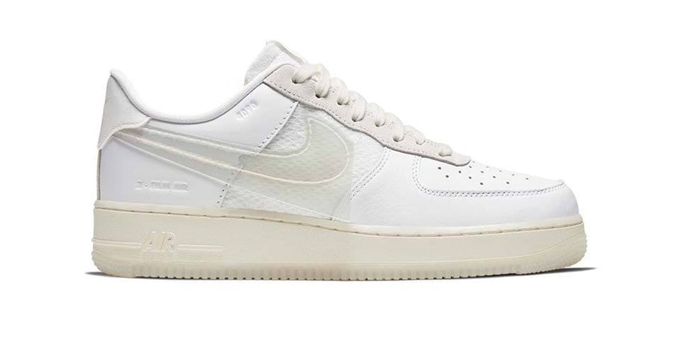 Nike Air Force 1 Lv8 White Sail Translucent Swoosh Hypebeast