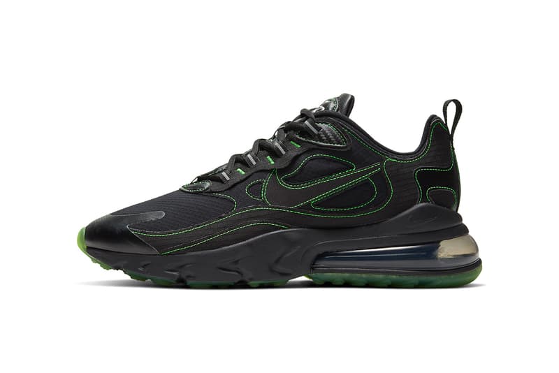 Nike Air Max 270 React Electric Green Flash Crimson Hypebeast Nike Air Max 270 React Electric Green Flash Crimson Hypebeast