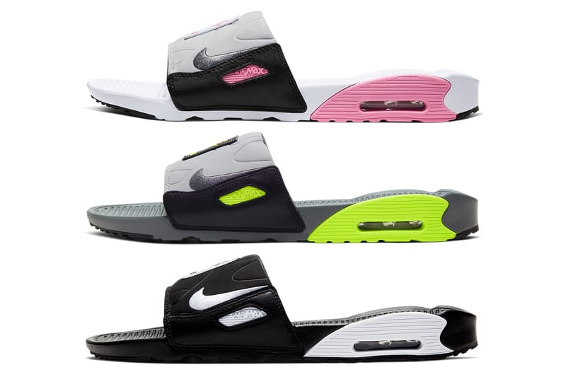 nike slippers with air bubble