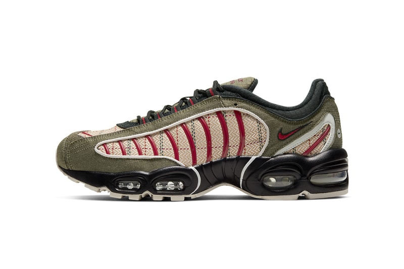 nike air max tailwind iv 4 medium olive black vast grey noble red ct1197 001 release date info photos price