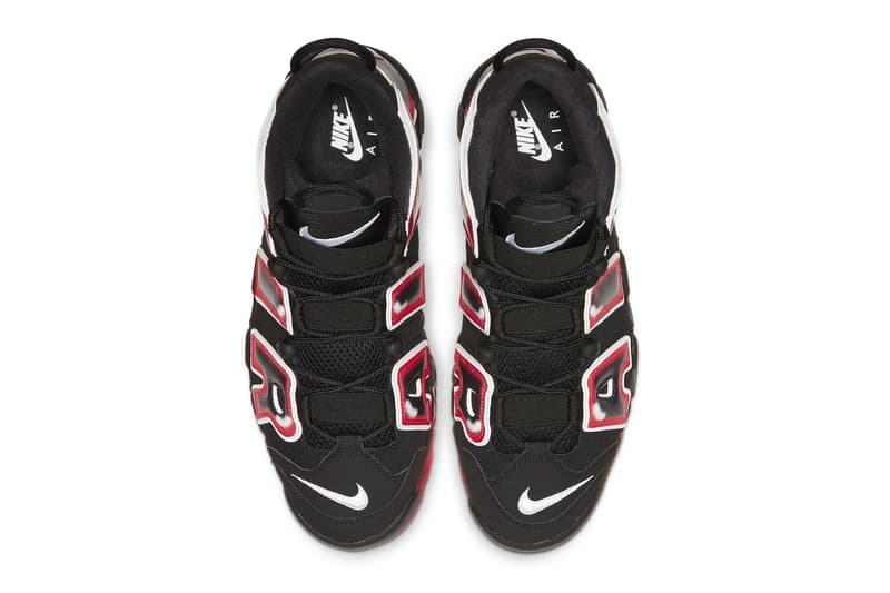 Nike Air More Uptempo 96 Black Laser Crimson Hypebeast Nike Air More Uptempo 96 Black Laser Crimson Hypebeast