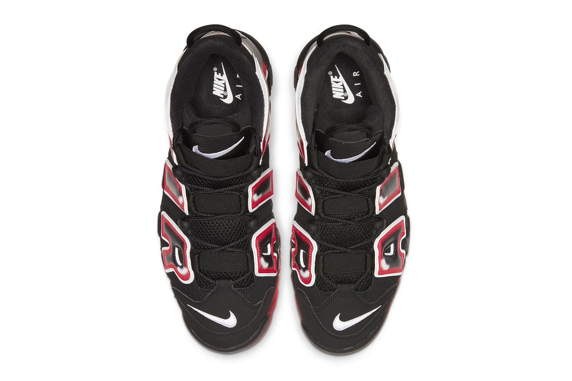 Nike Air More Uptempo 96 Black Laser Crimson Hypebeast Nike Air More Uptempo 96 Black Laser Crimson Hypebeast
