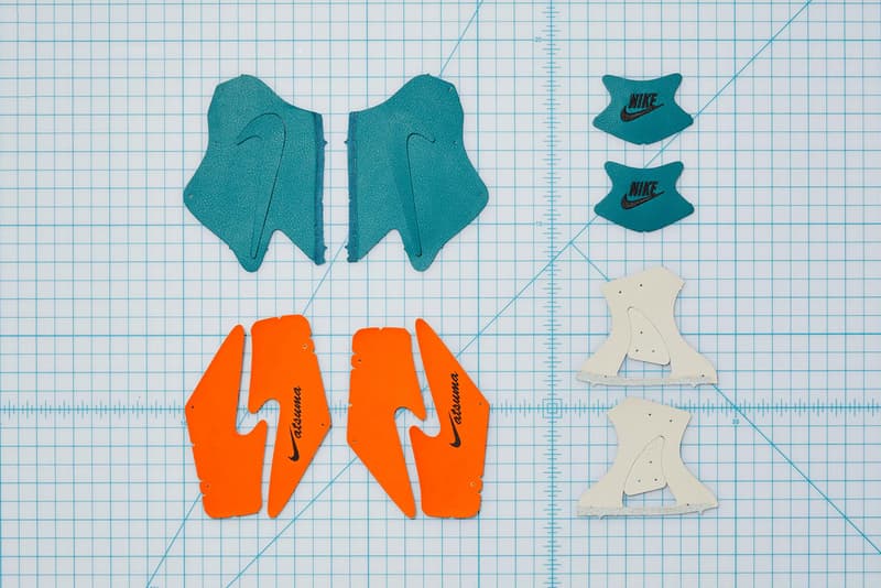 nike atsuma material waste efficiency tan black teal green blue orange white release date info photos price