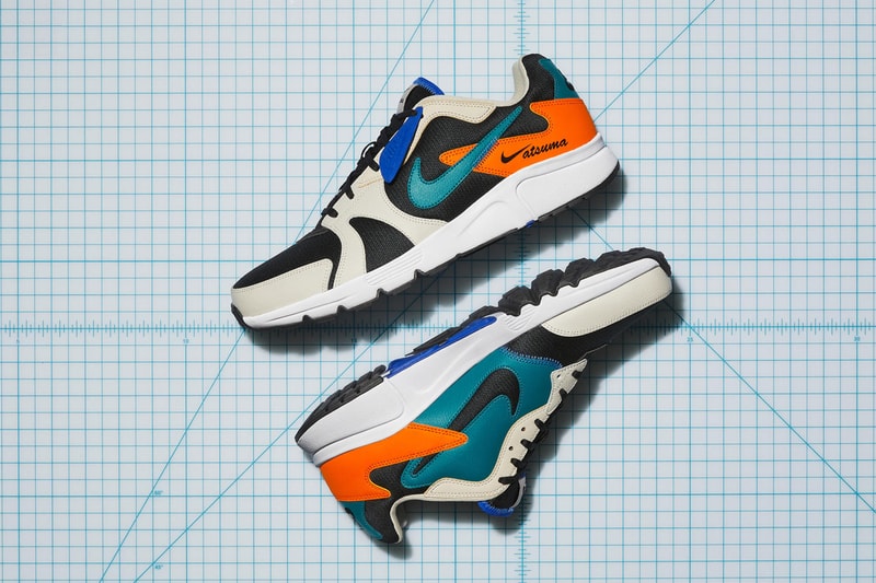 nike atsuma material waste efficiency tan black teal green blue orange white release date info photos price 