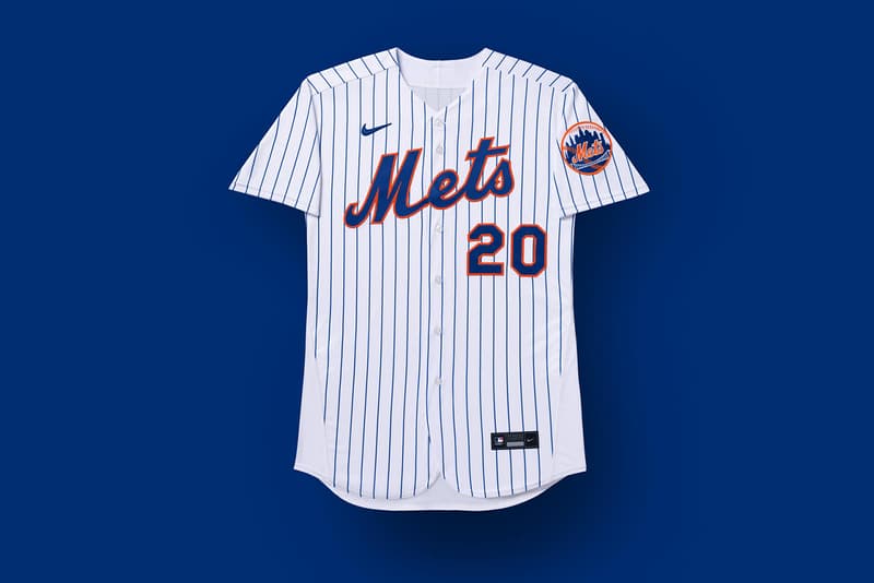 Nike Reveals First embroidered Swoosh MLB Jerseys jock tag branded major league baseball 2020 upcoming season graphics sponsor partner official apparel uniform yankees