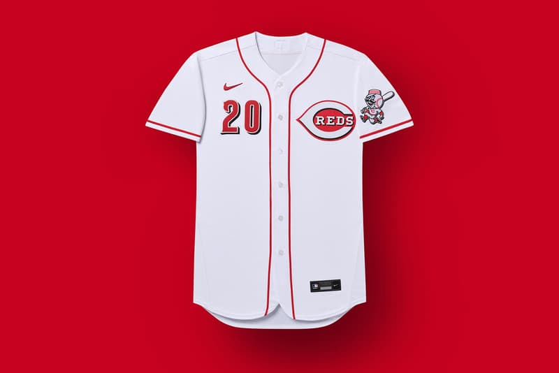 Nike Reveals First embroidered Swoosh MLB Jerseys jock tag branded major league baseball 2020 upcoming season graphics sponsor partner official apparel uniform yankees