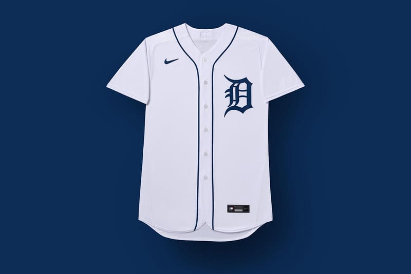 Detroit Tigers Men's Nike White Home 2020 Authentic Official Team Jersey