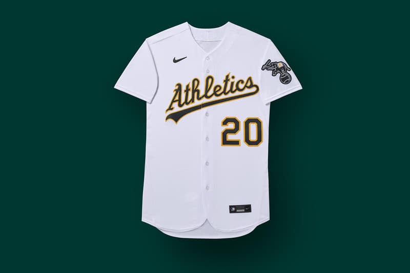 Nike Reveals First embroidered Swoosh MLB Jerseys jock tag branded major league baseball 2020 upcoming season graphics sponsor partner official apparel uniform yankees