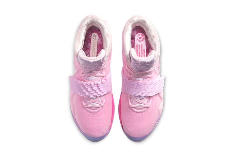 nike kd12 aunt pearl kevin durant pink breast cancer awareness ct2740 900 release date info photos price colorway 2019 december 26 price