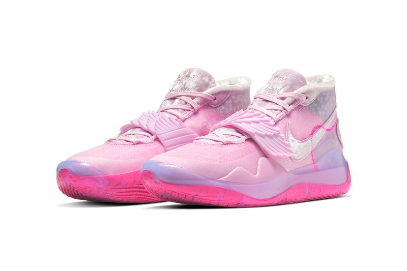 nike kd12 aunt pearl kevin durant pink breast cancer awareness ct2740 900 release date info photos price colorway 2019 december 26 price