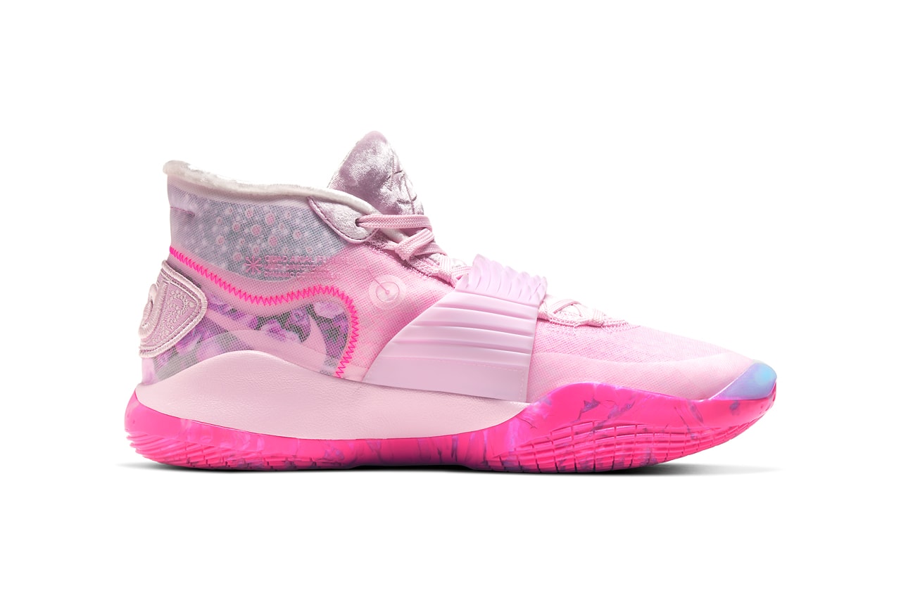nike kd12 aunt pearl kevin durant pink breast cancer awareness ct2740 900 release date info photos price colorway 2019 december 26 price