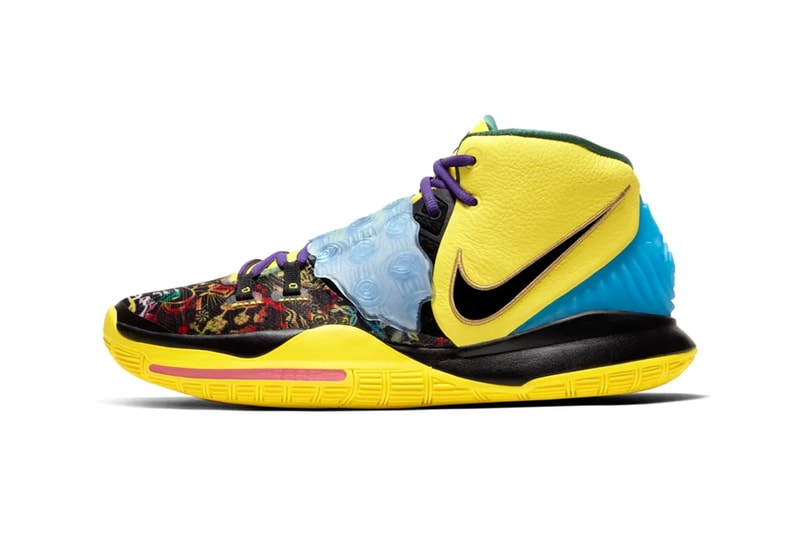 Nike Kyrie 6 "Chinese New Year" Release Info cd5029-700 drop date price info CNY strap textile yellow seeing eye logo 