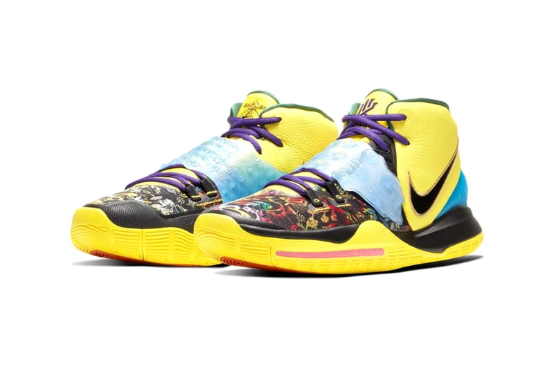Nike Kyrie 6 "Chinese New Year" Release Info cd5029-700 drop date price info CNY strap textile yellow seeing eye logo 