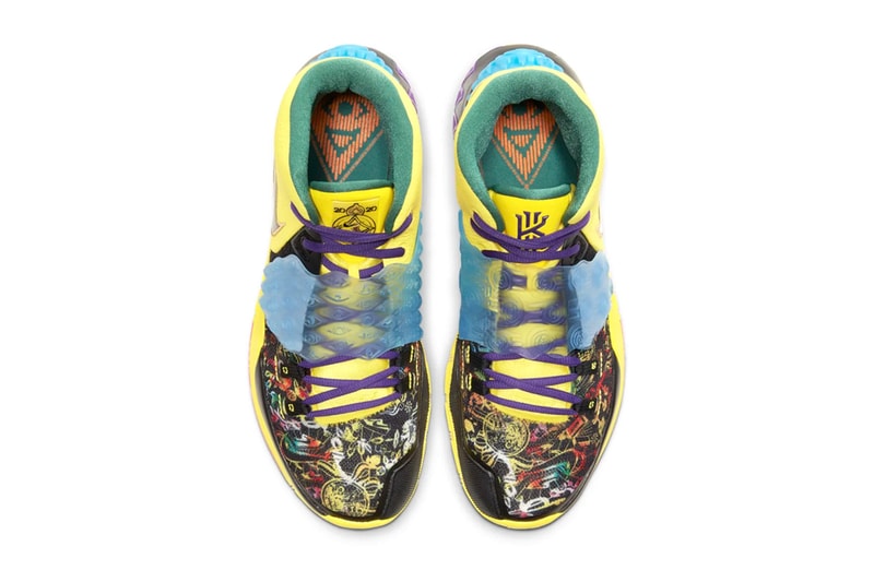 Nike Kyrie 6 "Chinese New Year" Release Info cd5029-700 drop date price info CNY strap textile yellow seeing eye logo 