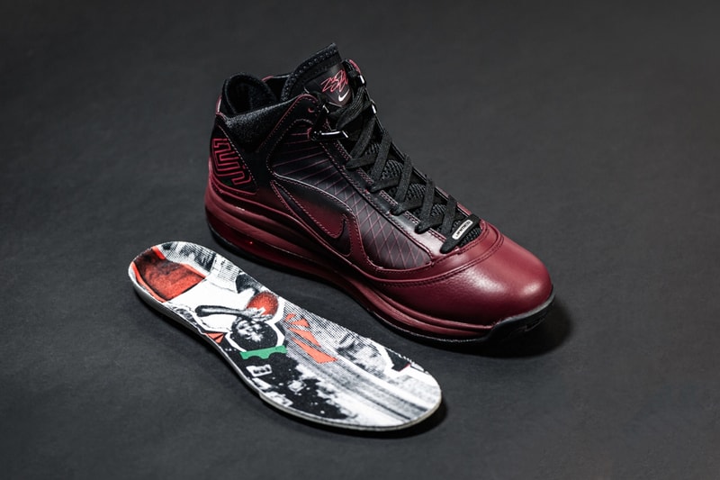 nike lebron vii 7 retro christmas team red metallic silver black hot CU5133 600 release date info photos price